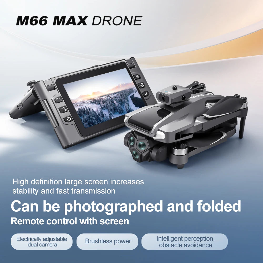 2025 New Drone with 4K Dual Camera Professional Video Drone Quadcopter 360 Intelligent Obstacle Avoidance for Gift Drone - Uknowucme