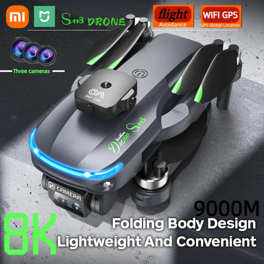 Xiaomi Mijia S118 Mini Drone 8K 4K Profesional 8K HD Camera Obstacle Avoidance Aerial Photography Foldable Brushless Quadcopter