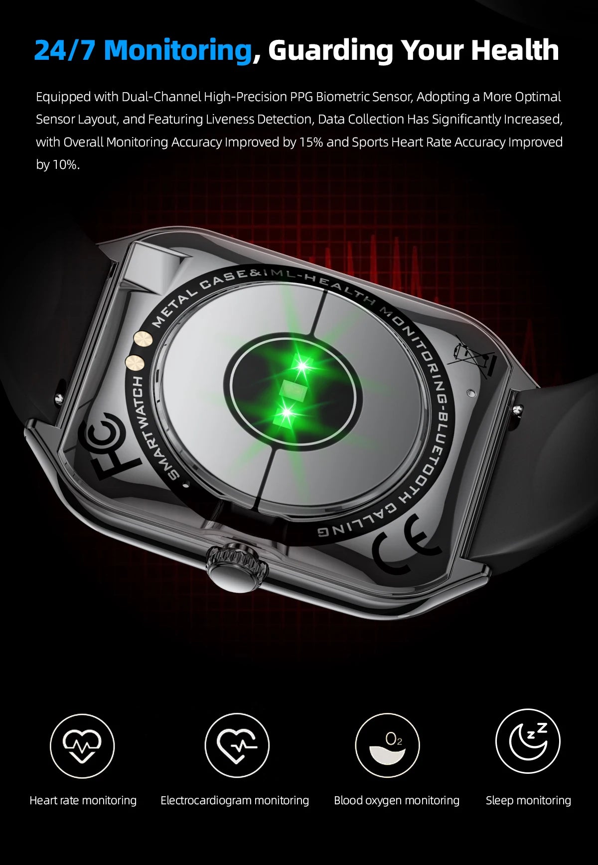 2025 A new smart watch, 1.96-inch sports watch, IP67 waterproof, 110+ sports mode, fitness activity tracker, ultra-thin watch. - Uknowucme