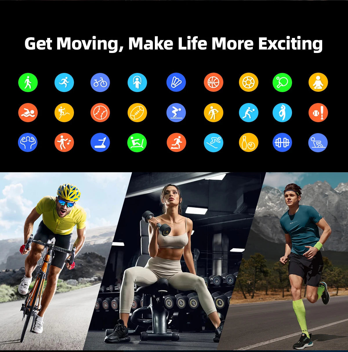 2025 A new smart watch, 1.96-inch sports watch, IP67 waterproof, 110+ sports mode, fitness activity tracker, ultra-thin watch. - Uknowucme