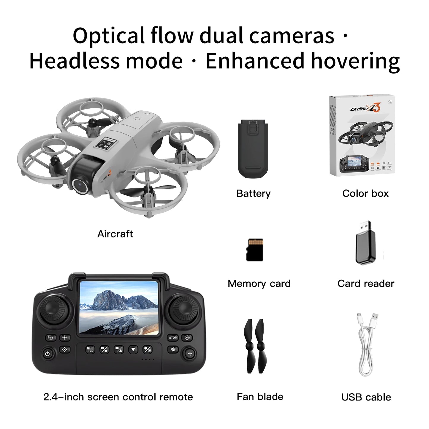 Drone Professional 8K Camera with 5G WiFi FPV UAV Screen YL3 Remote Control and Obstacle Avoidance Quadcopter 2025