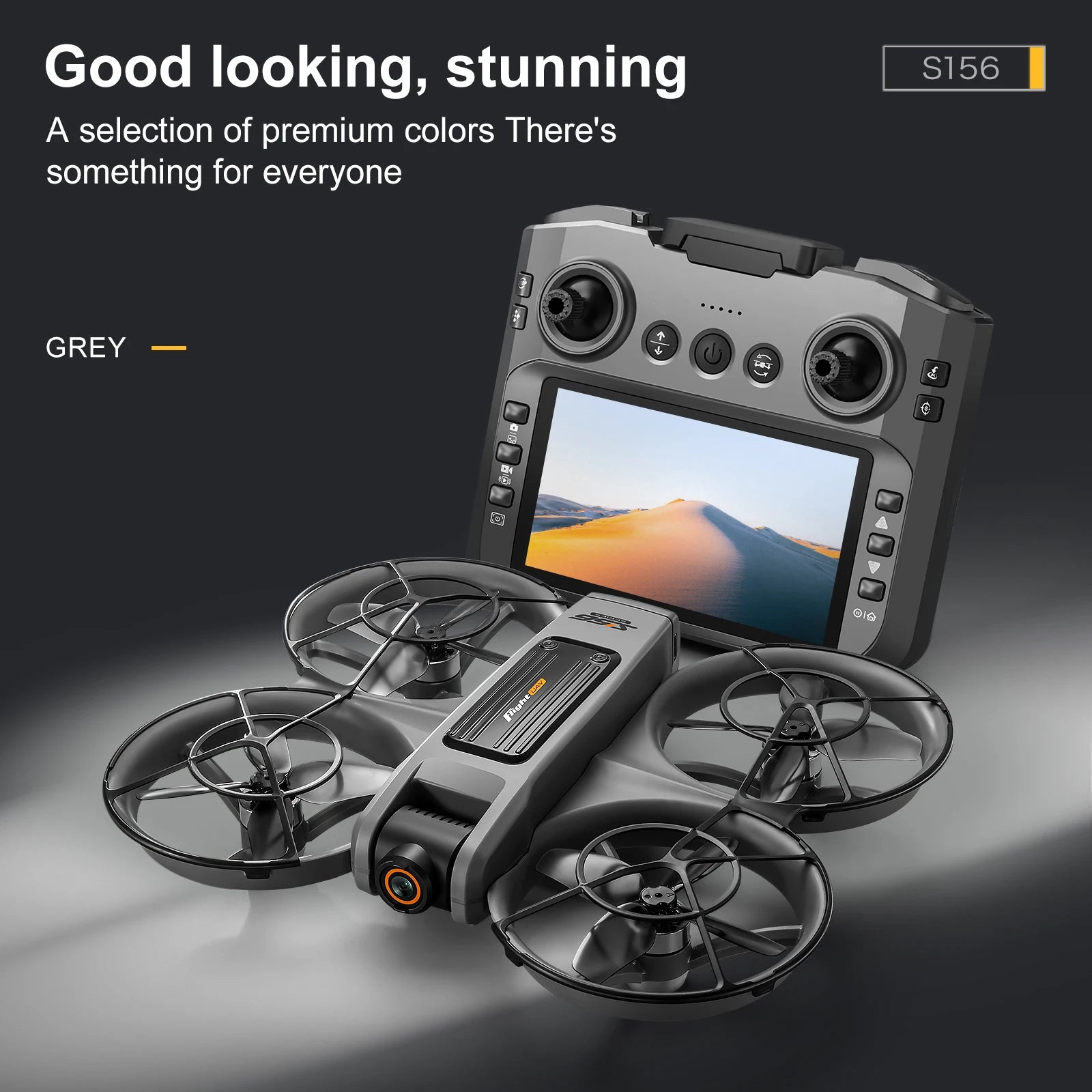 Drone with Camera 4K HD Video Stable Hover 180° Adjustable Lens 3D Flip RC Drones FPV Brushless Optical Flow Quadcopter UAV - Uknowucme