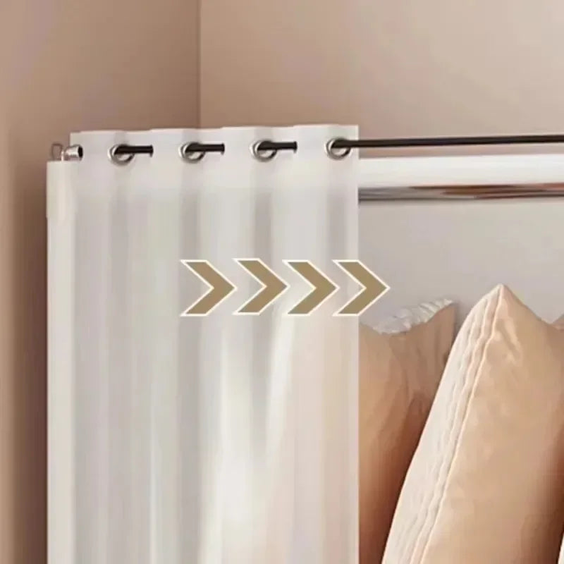 Open Closets Dustproof Wardrobe Storage Cabinet with Large Capacity Curtains Simple Assembly Clothes Organizer Bedroom Furniture