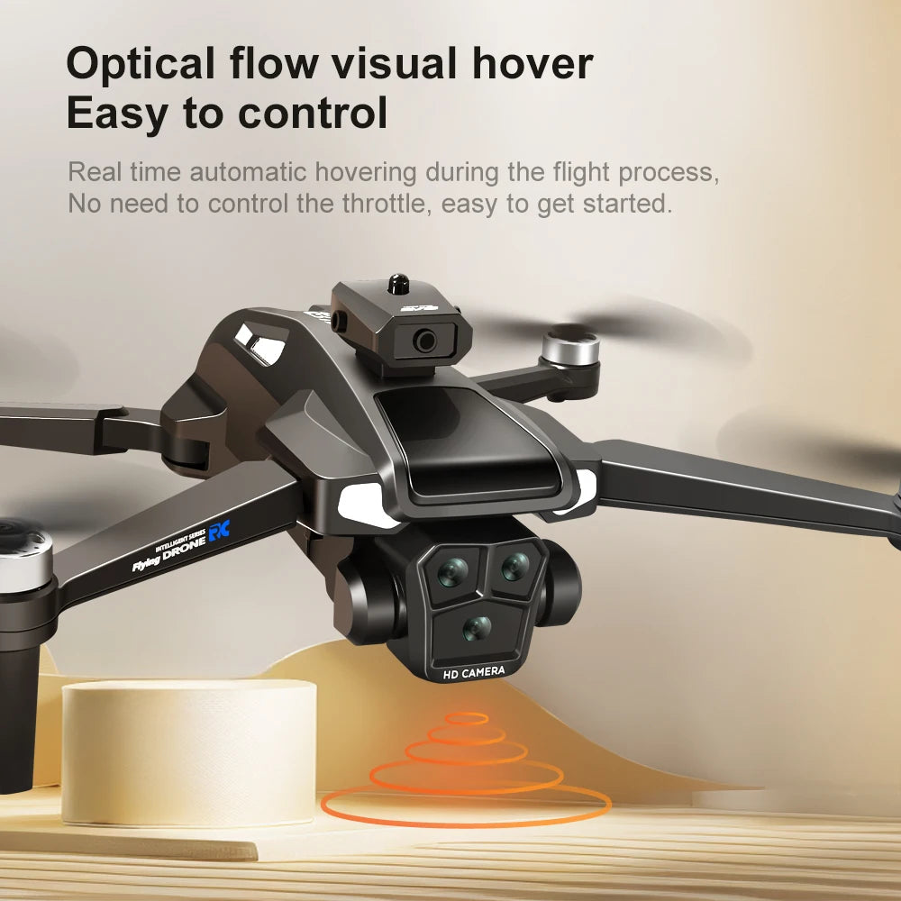 Drone 4K HD Brushless Motor Avoidance Drones with 4.5" Screen On Control Dual Cameras Quadcopter Gifts For Children and Adults - Uknowucme