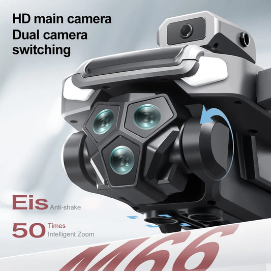 2025 New Drone with 4K Dual Camera Professional Video Drone Quadcopter 360 Intelligent Obstacle Avoidance for Gift Drone - Uknowucme