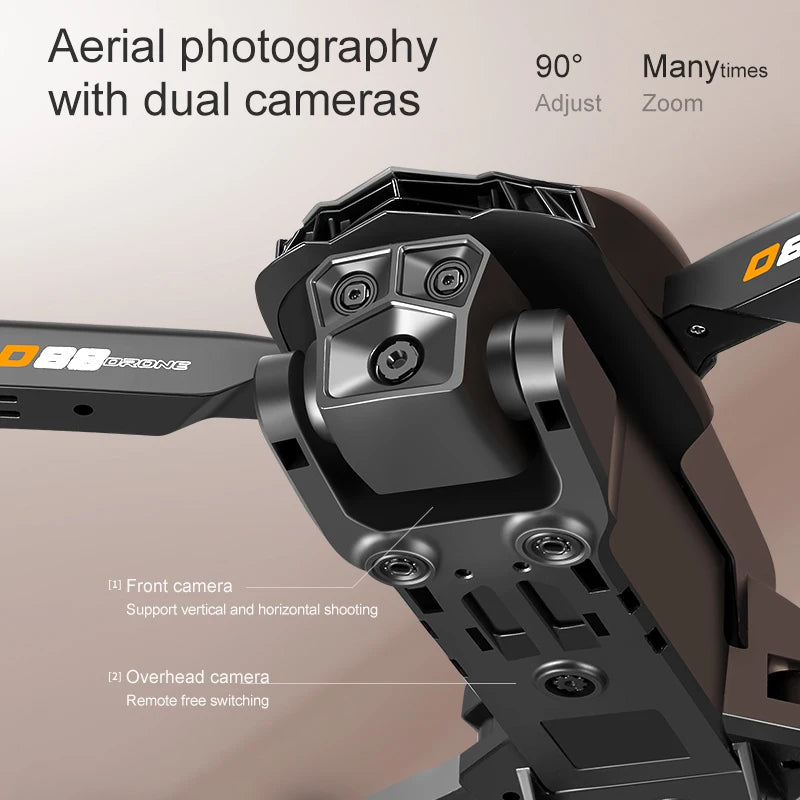 Xiaomi D88 Drone 8K Aerial HD Dual Camera Photography Intelligent Obstacle Avoidance Brushless Power 5G WIFI GPS Return VR Drone
