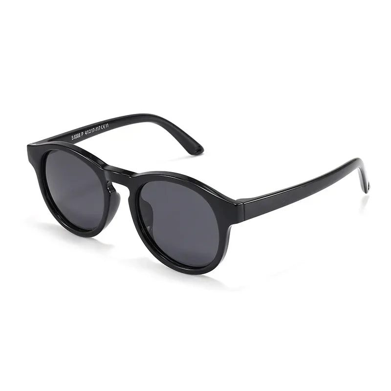 Fashion Baby's First Sunglasses with Strap Round Flexible UV400 Polarized Infant Sunglasses for Ages 0-3 Years - Uknowucme