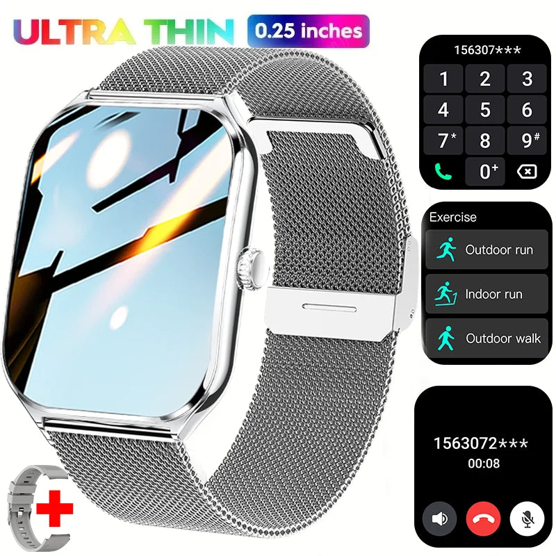 2025 A new smart watch, 1.96-inch sports watch, IP67 waterproof, 110+ sports mode, fitness activity tracker, ultra-thin watch. - Uknowucme