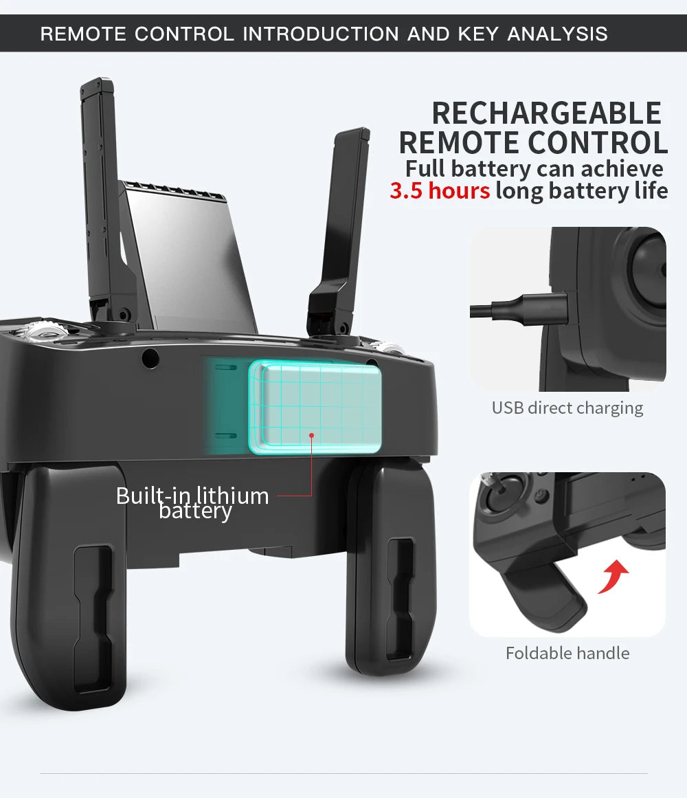 Drone L900 Pro 4K Professional 5G GPS HD Dual Camera Photography Brushless Foldable Quadcopter RC Distance 1.2KM Drones Toys - Uknowucme