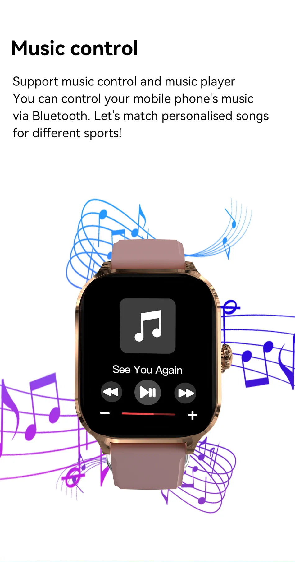New Smart Watch For Android iOS 2.01" Smartwatch Answer Make Call Waterproof Sports Fitness Tracker Heart Rate Sleep Monitoring