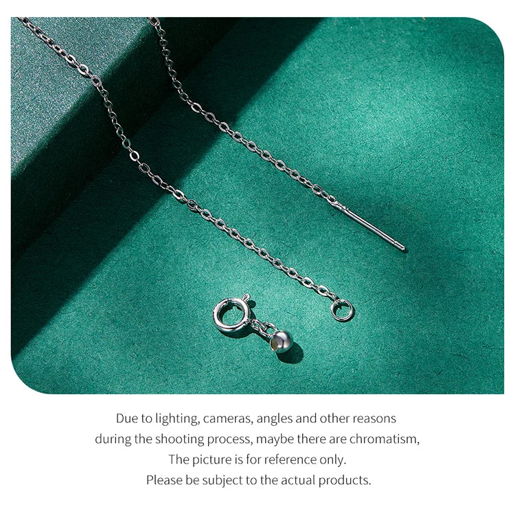 WOSTU 925 Sterling Silver Original Zircon Love Necklace Adjustable Neck Chain Cupid Arrow Heart Pendant For Women Jewelry Gift - Uknowucme