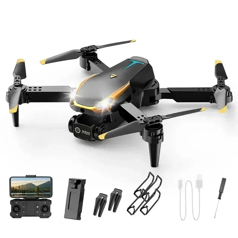 Drone Professinal 8K HD Dual Camera 5G WIFI Wide Angle Optical Flow Localization Brushless Motor RC Quadcopter - Uknowucme