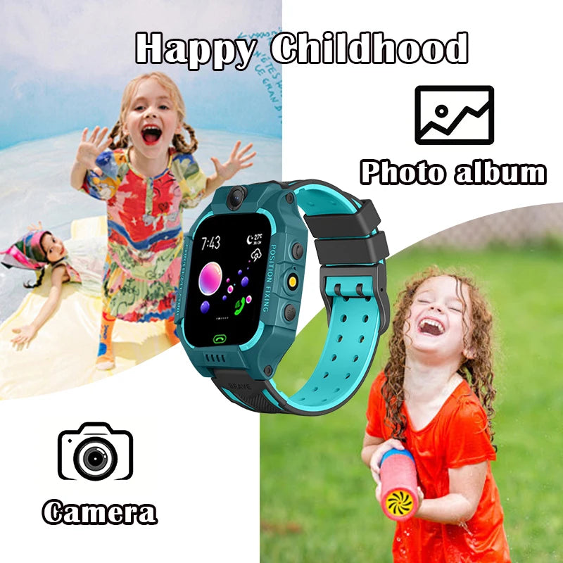Children's Smart Watch Girl Boy-Smart Watch Children's Watch Age 4-12 Years Old, Intelligence Learning Game Camera Micro Chat Al - Uknowucme