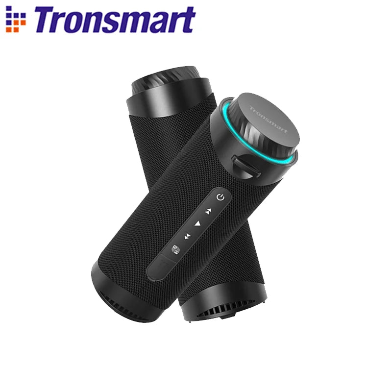 Tronsmart T7 Speaker Bluetooth Speaker with 360 degree Surround Sound, Bluetooth 5.3, LED Modes, True Wireless Stereo, APP - Uknowucme