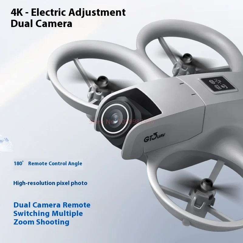 Drone Gt3 Mini Hd 4k Picture Quality Drone Obstacle Avoidance Professional Aerial Photography Aircraft Remote Control Aircraft