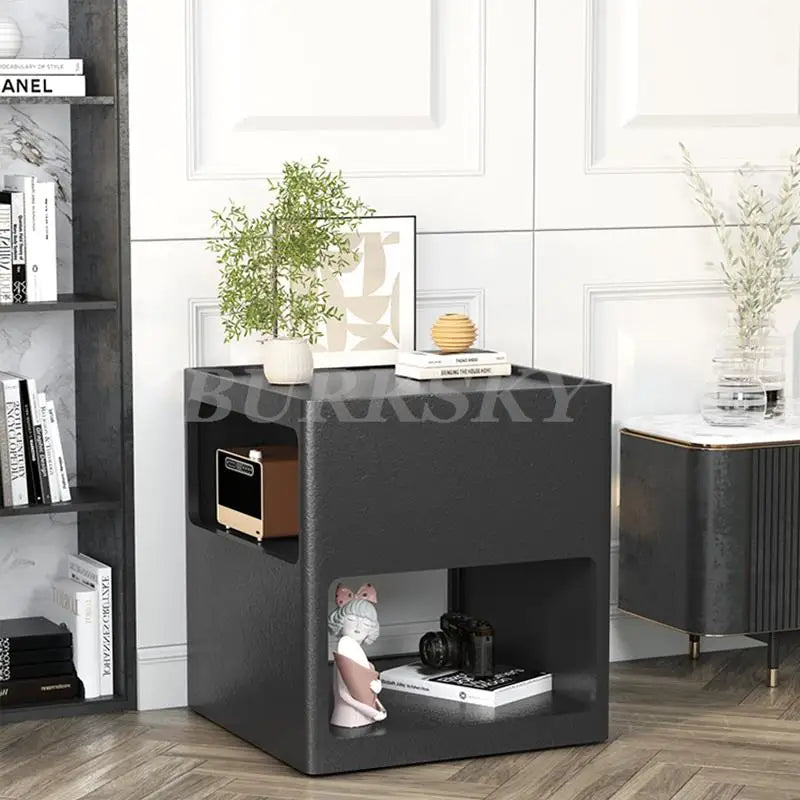 Nightstands Cabinets For Living Room Bedside Table Home Furniture Modern Cabinets Bed Side White Storage Locker For The Bedroom