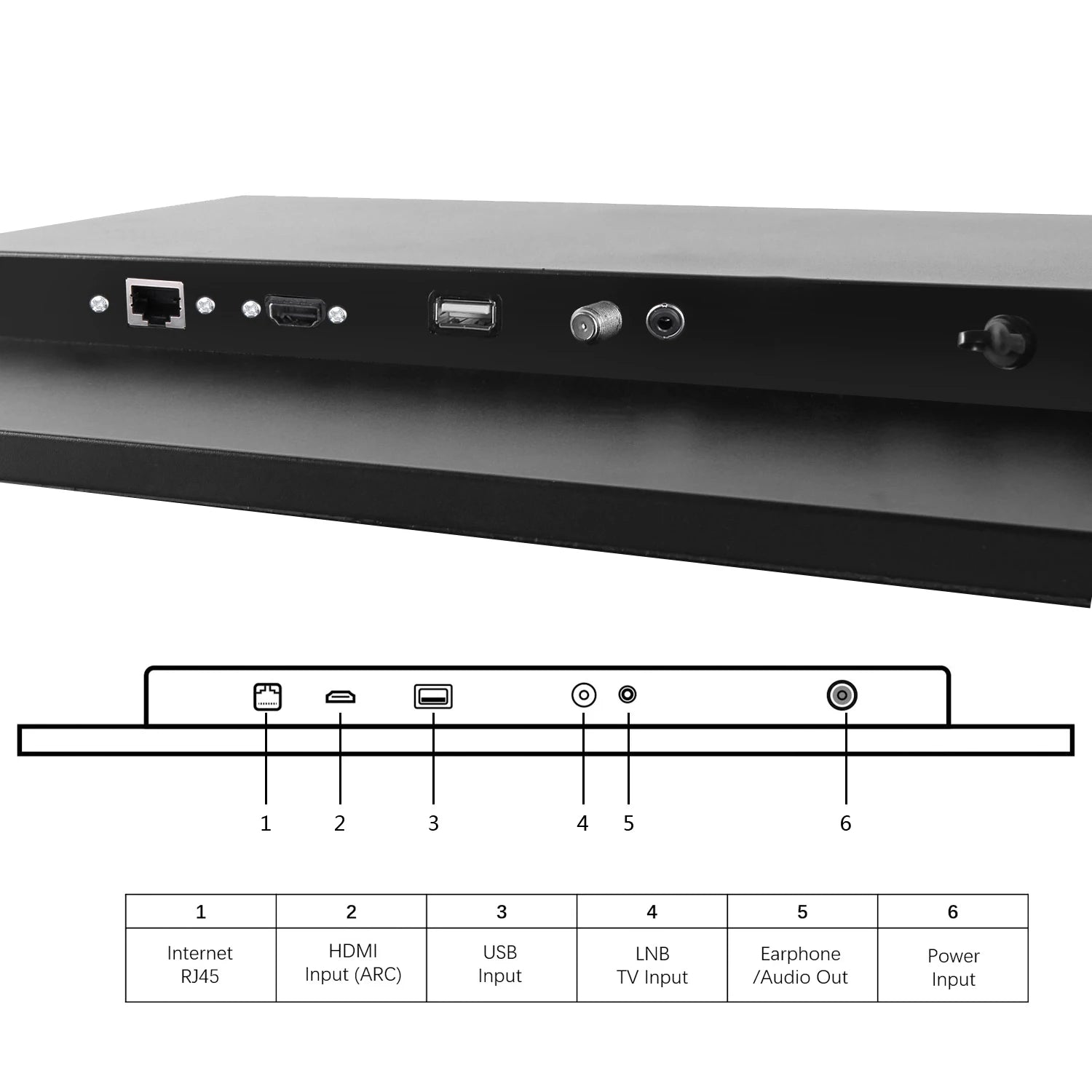 Souria Mini 18.5 inch Smart Android Mirror TV with Touchscreen Waterproof Television in Bathroom WiFi Bluetooth DTV ATSC DVB - Uknowucme