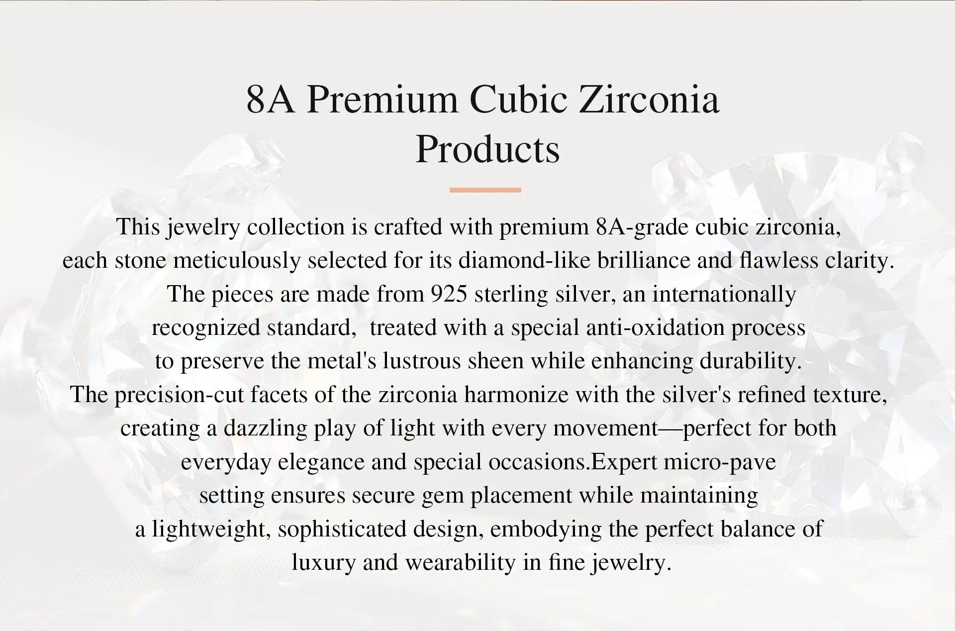 ORSA JEWELS Exquisite 925 Sterling Silver Zircon Earrings for Women Shiny 8A Premium Cubic Zirconia Earrings Party Jewelry LZE03 - Uknowucme