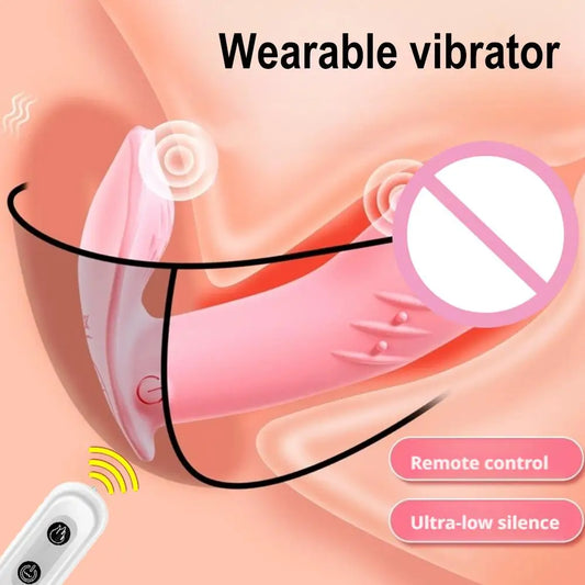 Wearable Vibrator Adult Toys Vibrator Masturbation Tools For Women Clitoris Vibration Stimulator Wearable Vibrator Adult Sexy