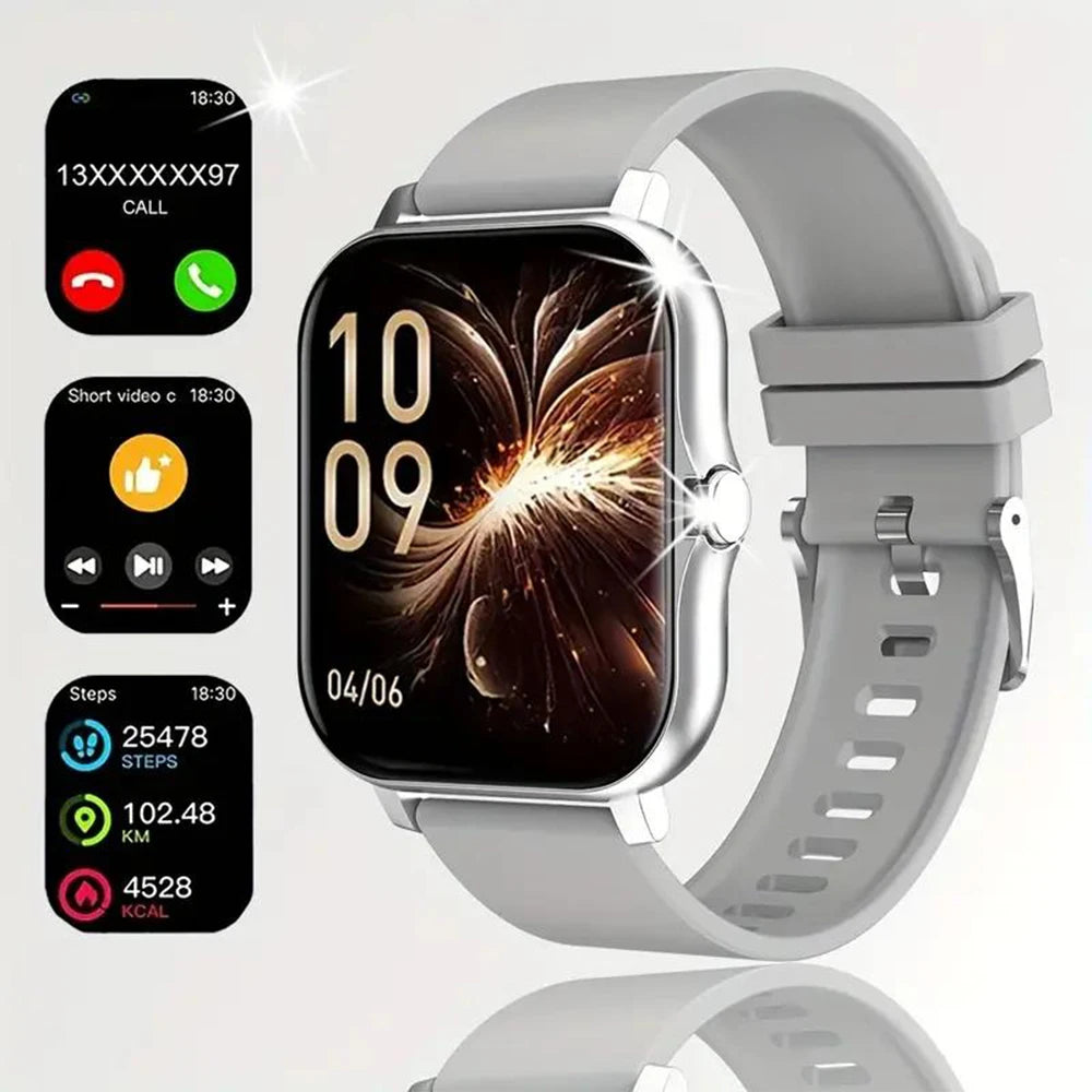 New Smartwatch 1.83'' HD Screen BT Call Health&Sleep Monitoring Kids Smart Watch Waterproof Fashoin Sport Bracelet For Women Men