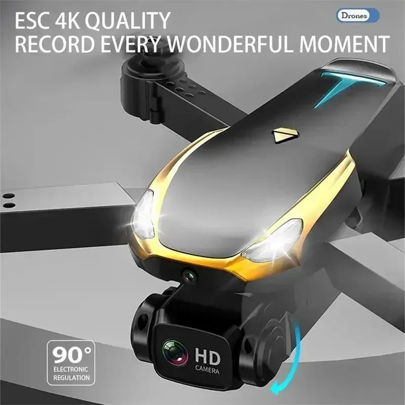 Drone Professinal 8K HD Dual Camera 5G WIFI Wide Angle Optical Flow Localization Brushless Motor RC Quadcopter - Uknowucme