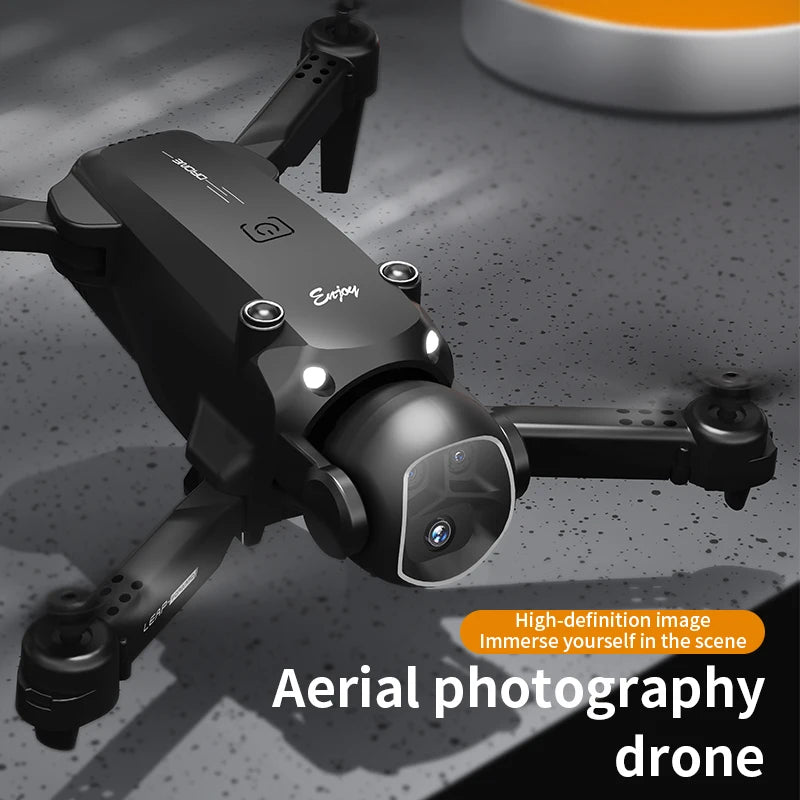 Foldable Four - Axis Drone with 360° Roll Feature - Dual Camera, Optical Flow Hover, Six - Axis Gyroscope & One - Click Landing - Uknowucme