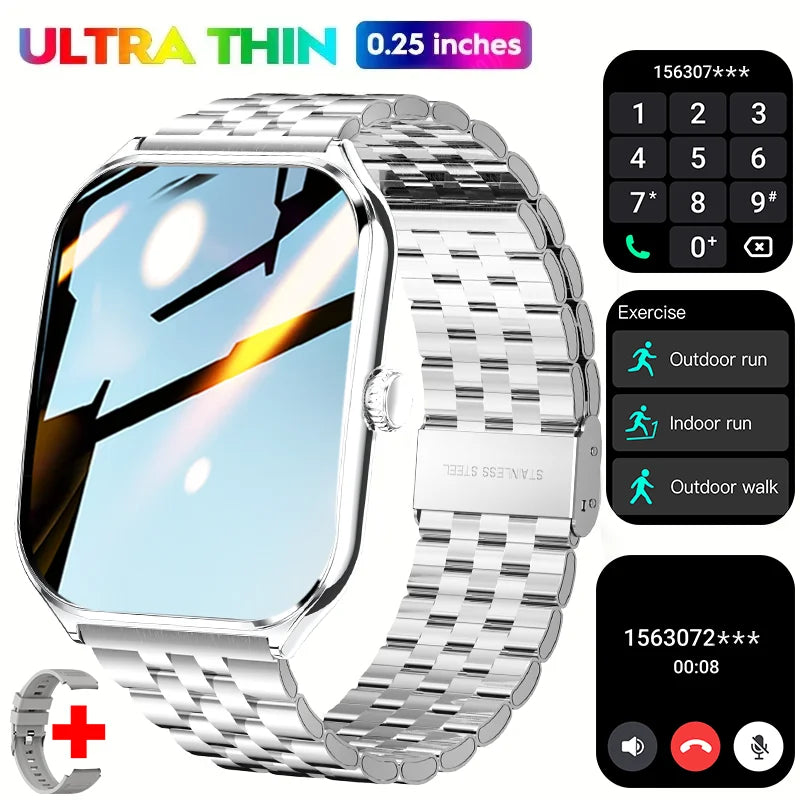 2025 A new smart watch, 1.96-inch sports watch, IP67 waterproof, 110+ sports mode, fitness activity tracker, ultra-thin watch. - Uknowucme