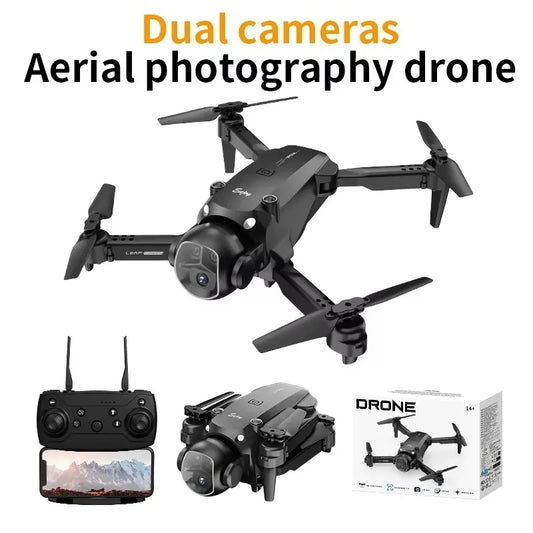 H20 Drone: Foldable Remote Control Four-Axis Flying Toy with Dual-Lens Design + Optical Flow Hover + Six-Axis Gyroscope